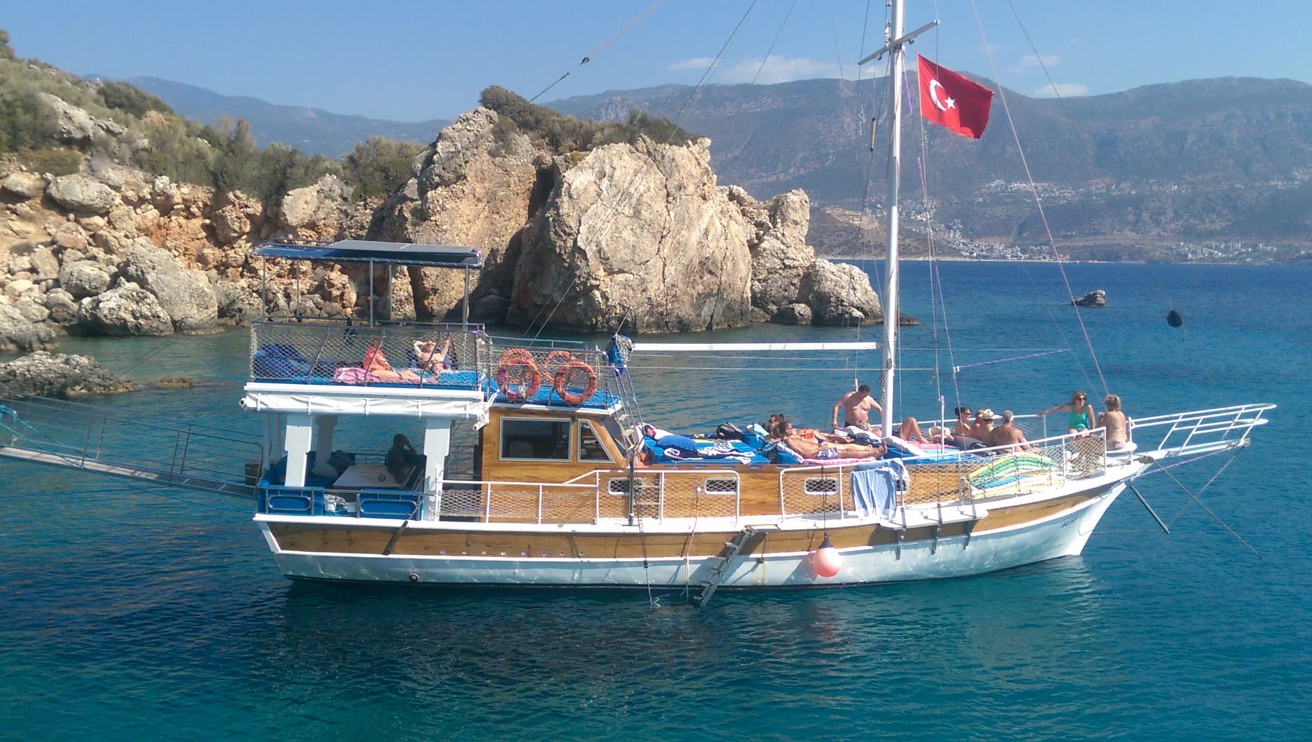 gulet cruise kalkan turkey